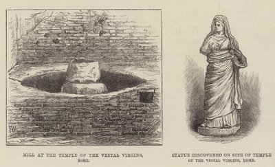 De vestalske jomfruer i Rom af Frank Watkins